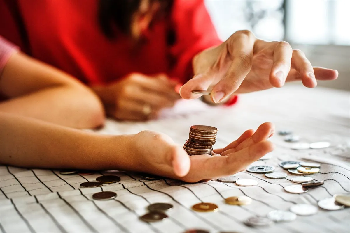 Franchise owner reviewing business costs